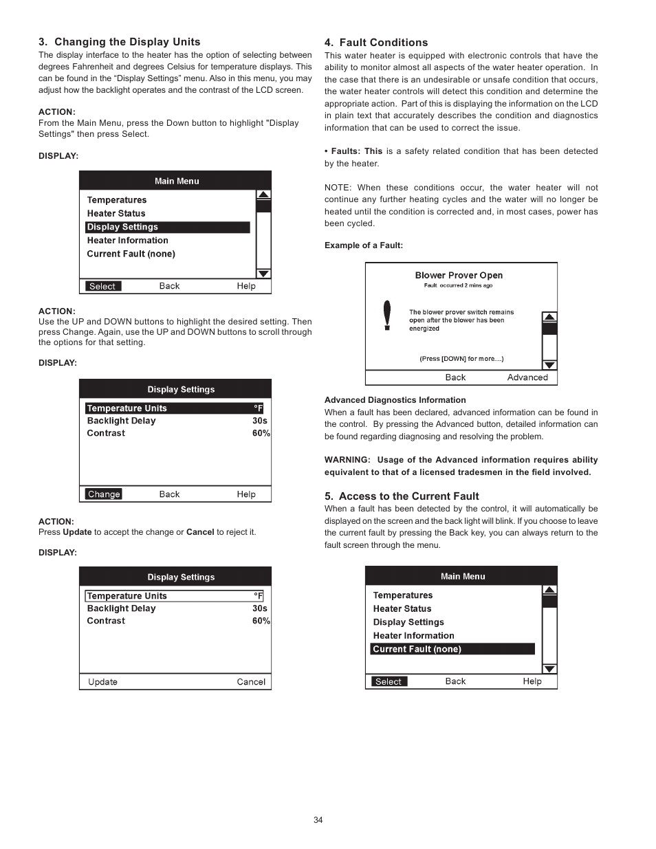 A.O. Smith 100 User Manual | Page 34 / 44