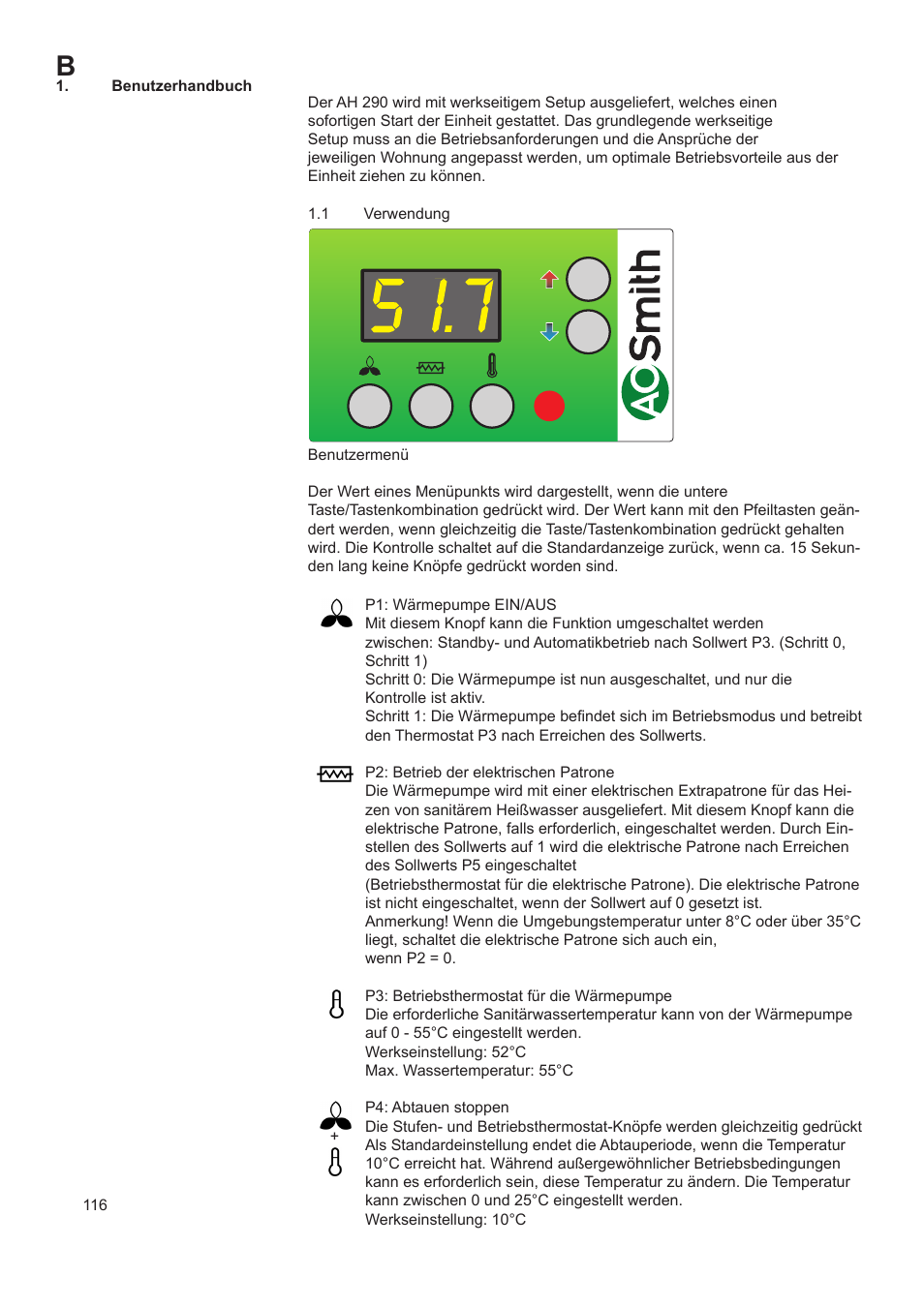 A.O. Smith AHD 290 User Manual | Page 116 / 129