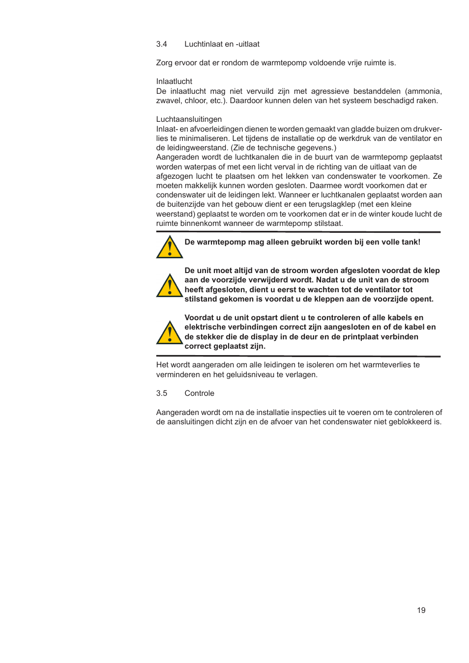 A.O. Smith AHD 290 User Manual | Page 19 / 129