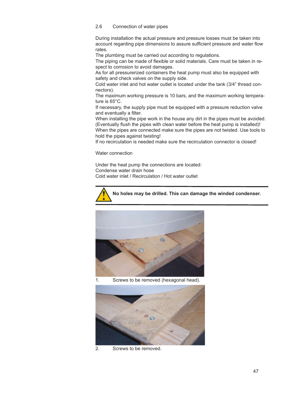 A.O. Smith AHD 290 User Manual | Page 47 / 129