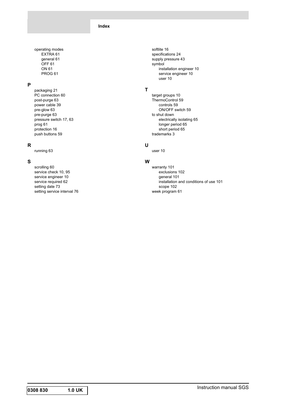 A.O. Smith 30 User Manual | Page 114 / 114