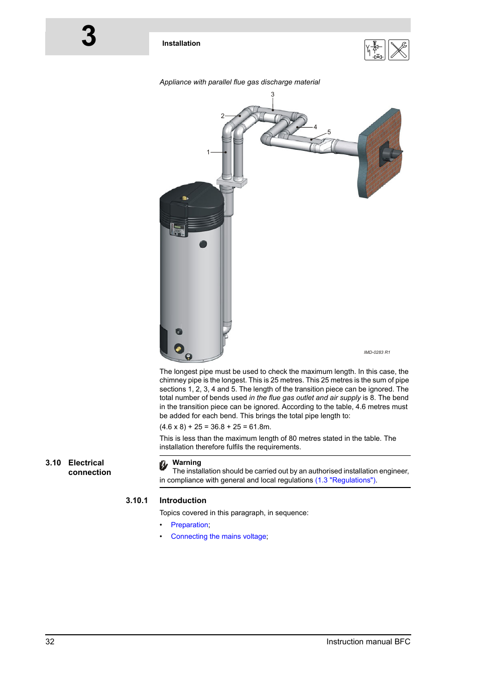 Electrical connection | A.O. Smith 120 through 250 Series User Manual | Page 32 / 98