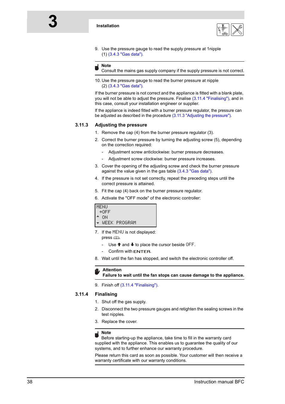 A.O. Smith 120 through 250 Series User Manual | Page 38 / 98