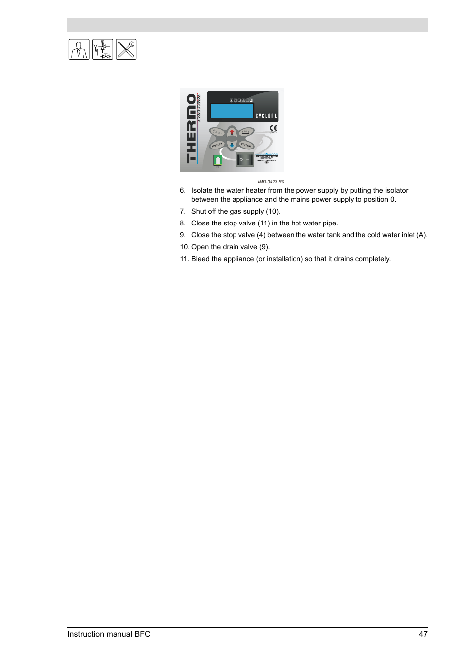 A.O. Smith 120 through 250 Series User Manual | Page 47 / 98