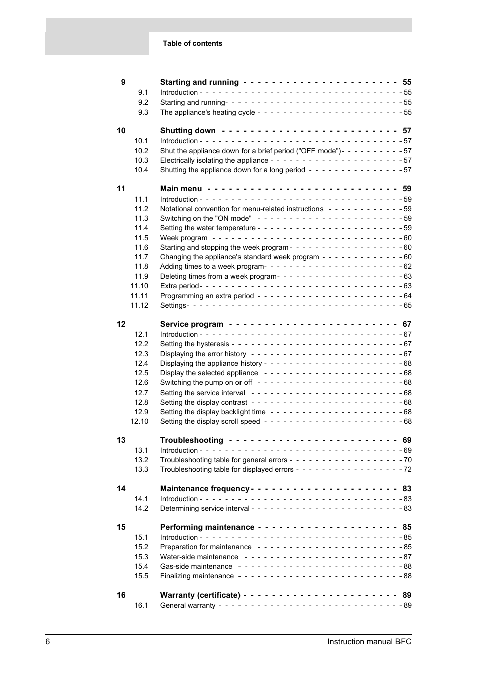 A.O. Smith 120 through 250 Series User Manual | Page 6 / 98