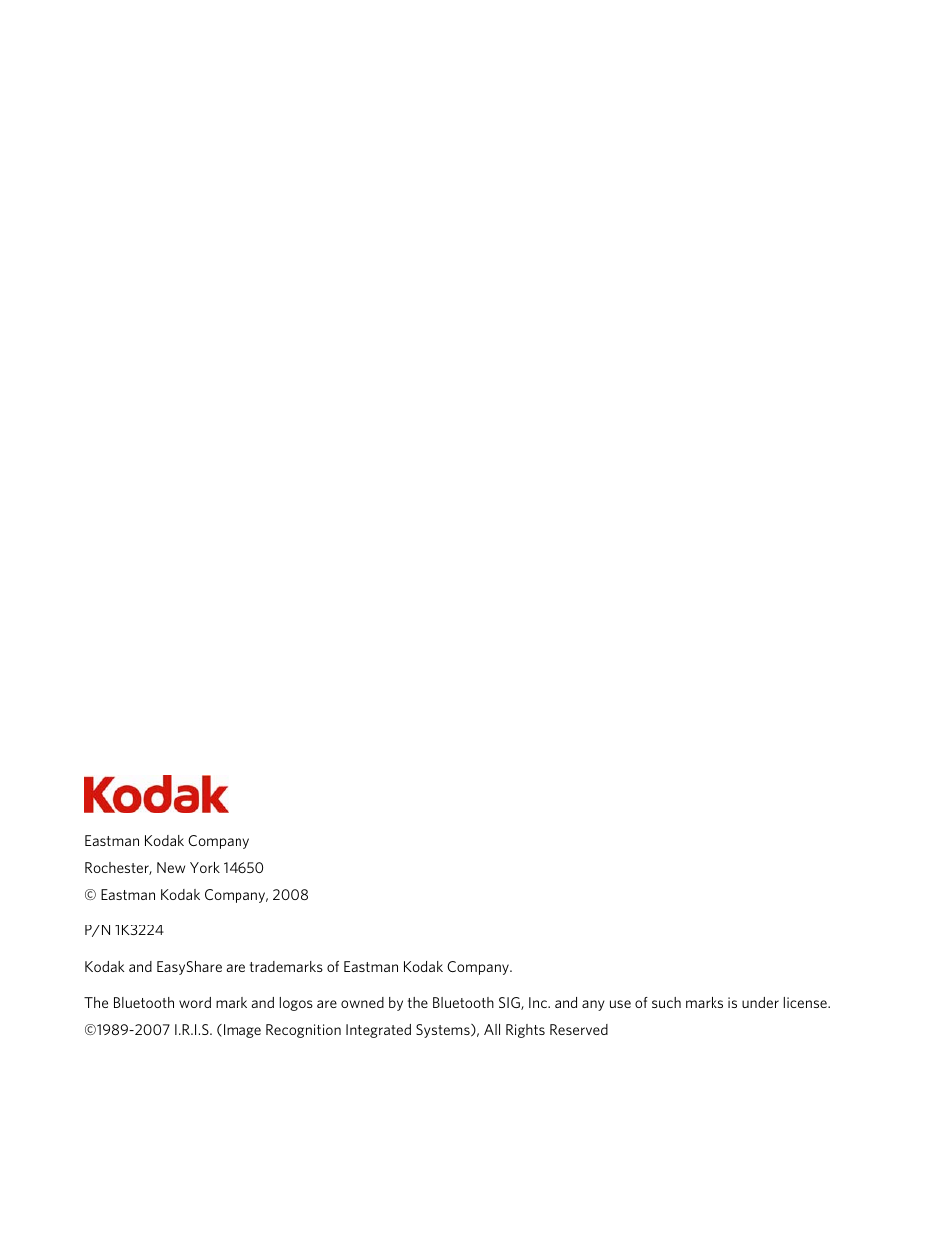 Kodak 5100 User Manual | Page 2 / 80