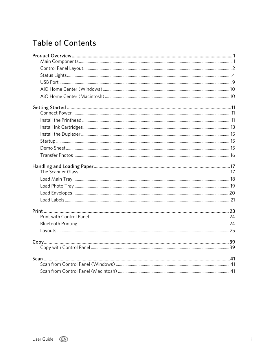 Kodak 5100 User Manual | Page 3 / 80