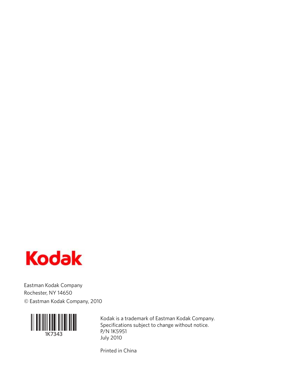 Kodak ESP 7250 User Manual | Page 6 / 6
