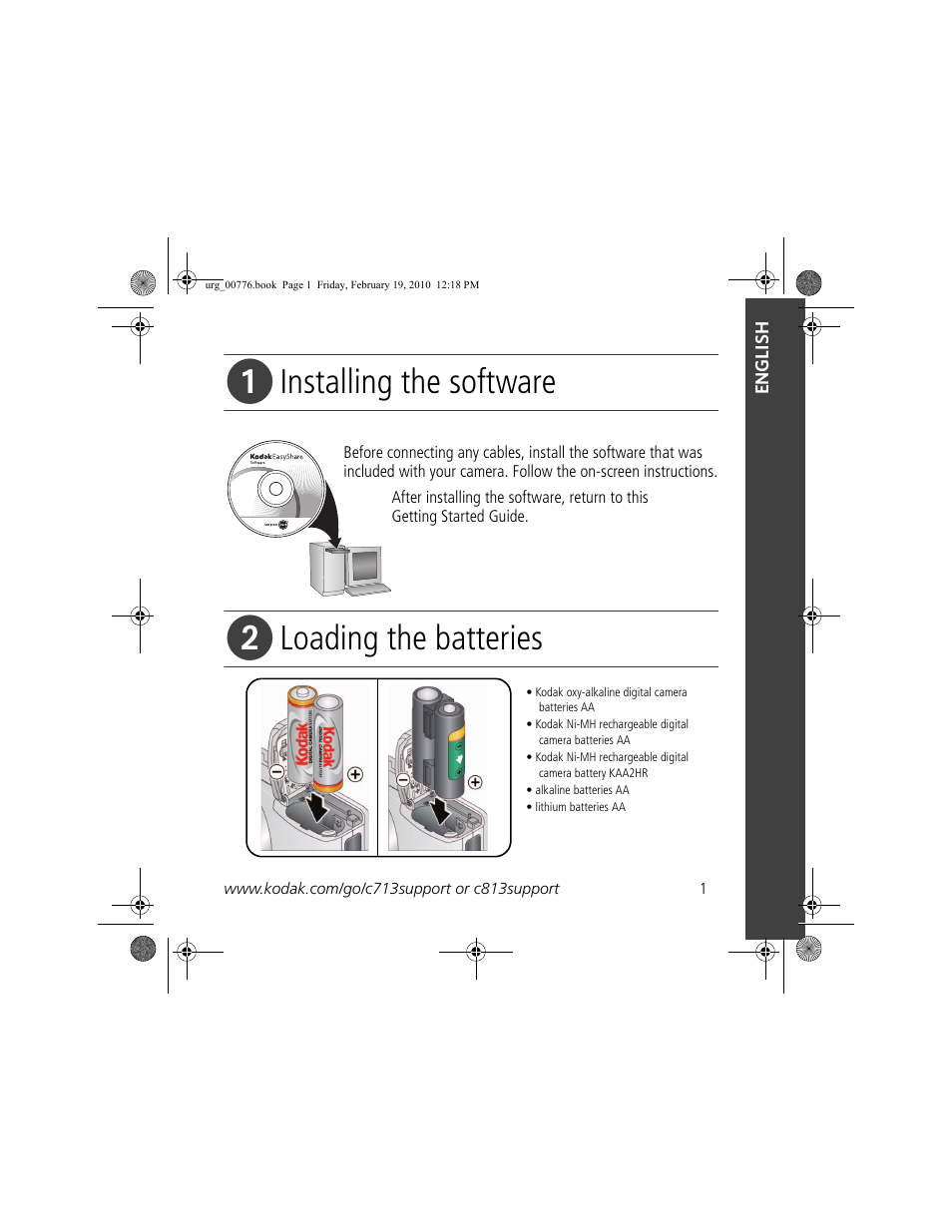 Kodak C713 User Manual | 26 pages