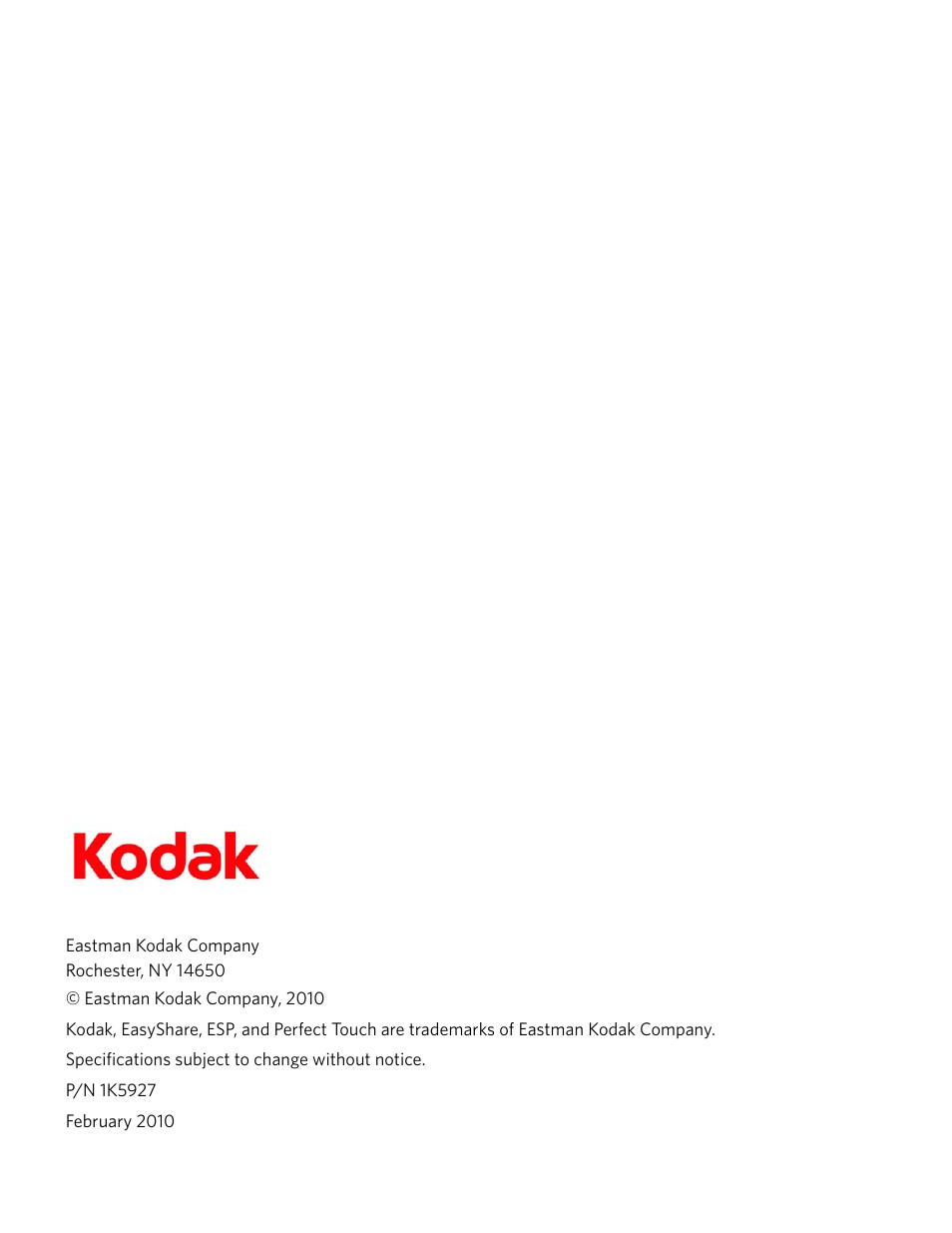 Kodak ESP Office 6150 User Manual | Page 2 / 94