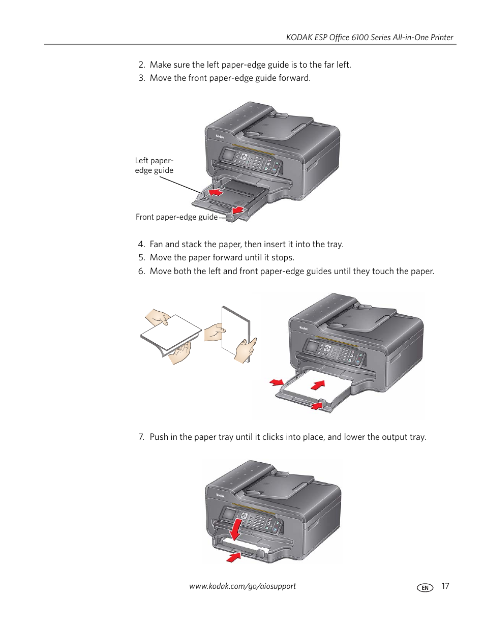 Kodak ESP Office 6150 User Manual | Page 23 / 94