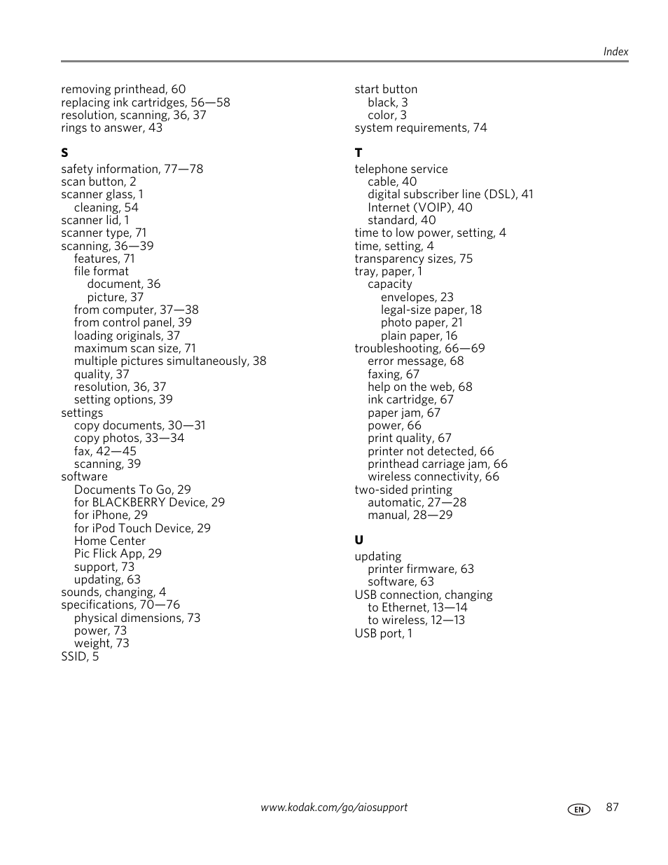 Kodak ESP Office 6150 User Manual | Page 93 / 94