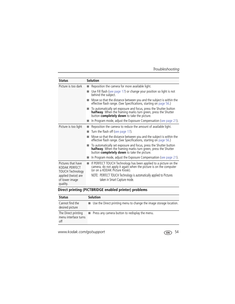 Kodak TOUCH M5370 User Manual | Page 63 / 81