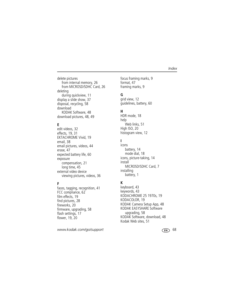 Kodak TOUCH M5370 User Manual | Page 77 / 81