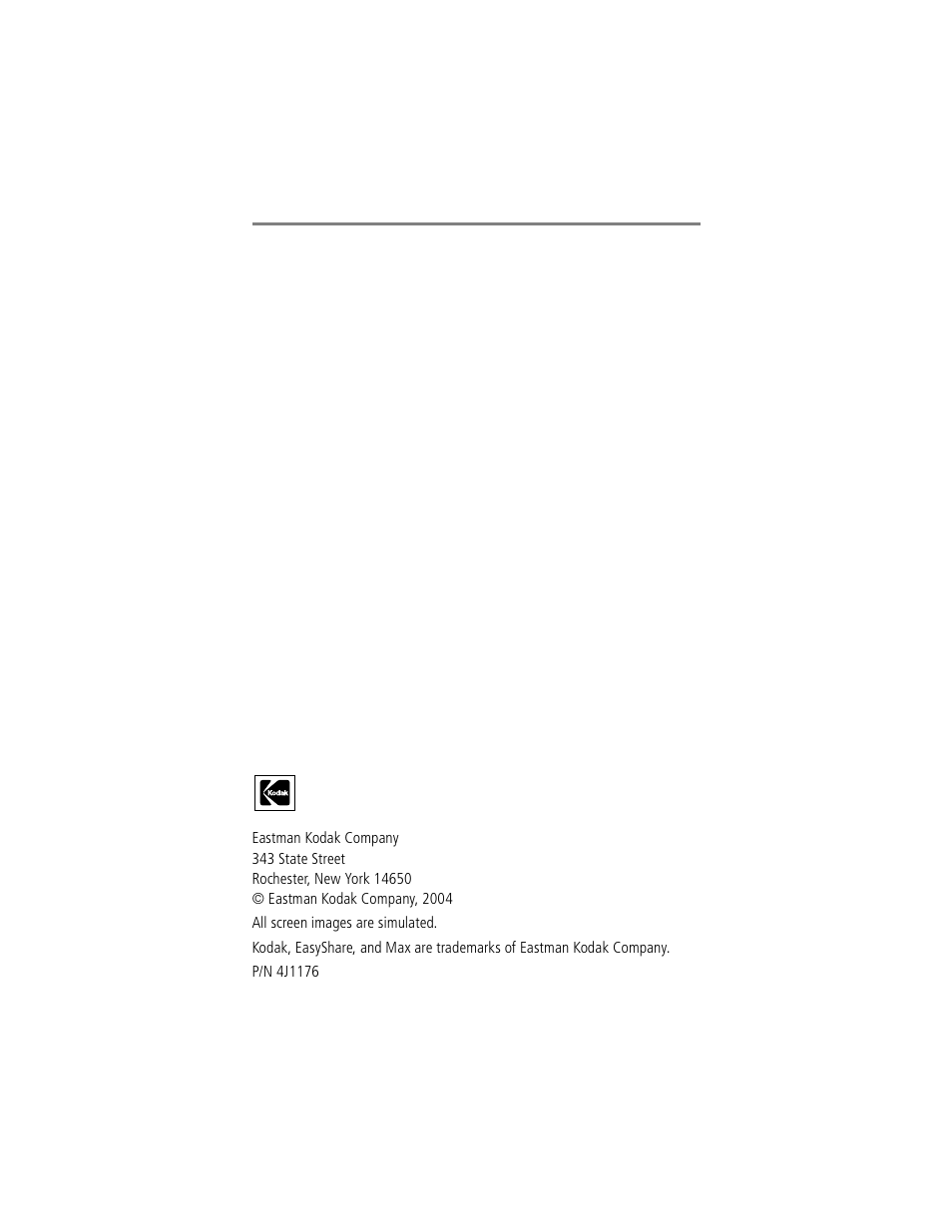 Kodak CX7530 User Manual | Page 2 / 67