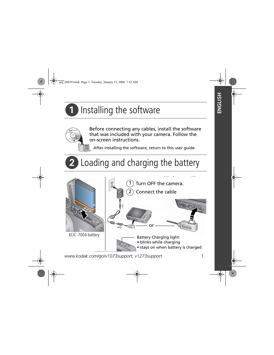 Kodak V1073 User Manual | 27 pages