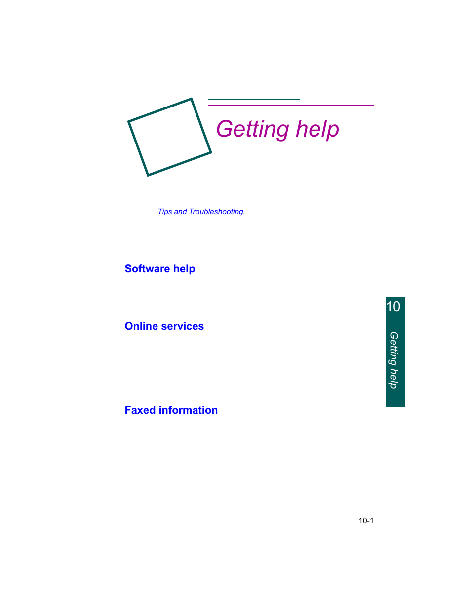 Getting help | Kodak DC260 User Manual | Page 101 / 140
