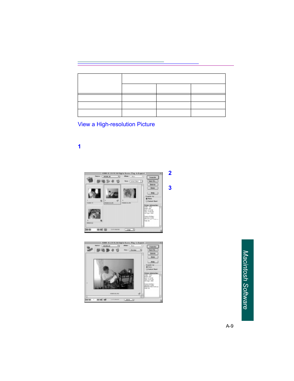 Macintosh software | Kodak DC260 User Manual | Page 112 / 140