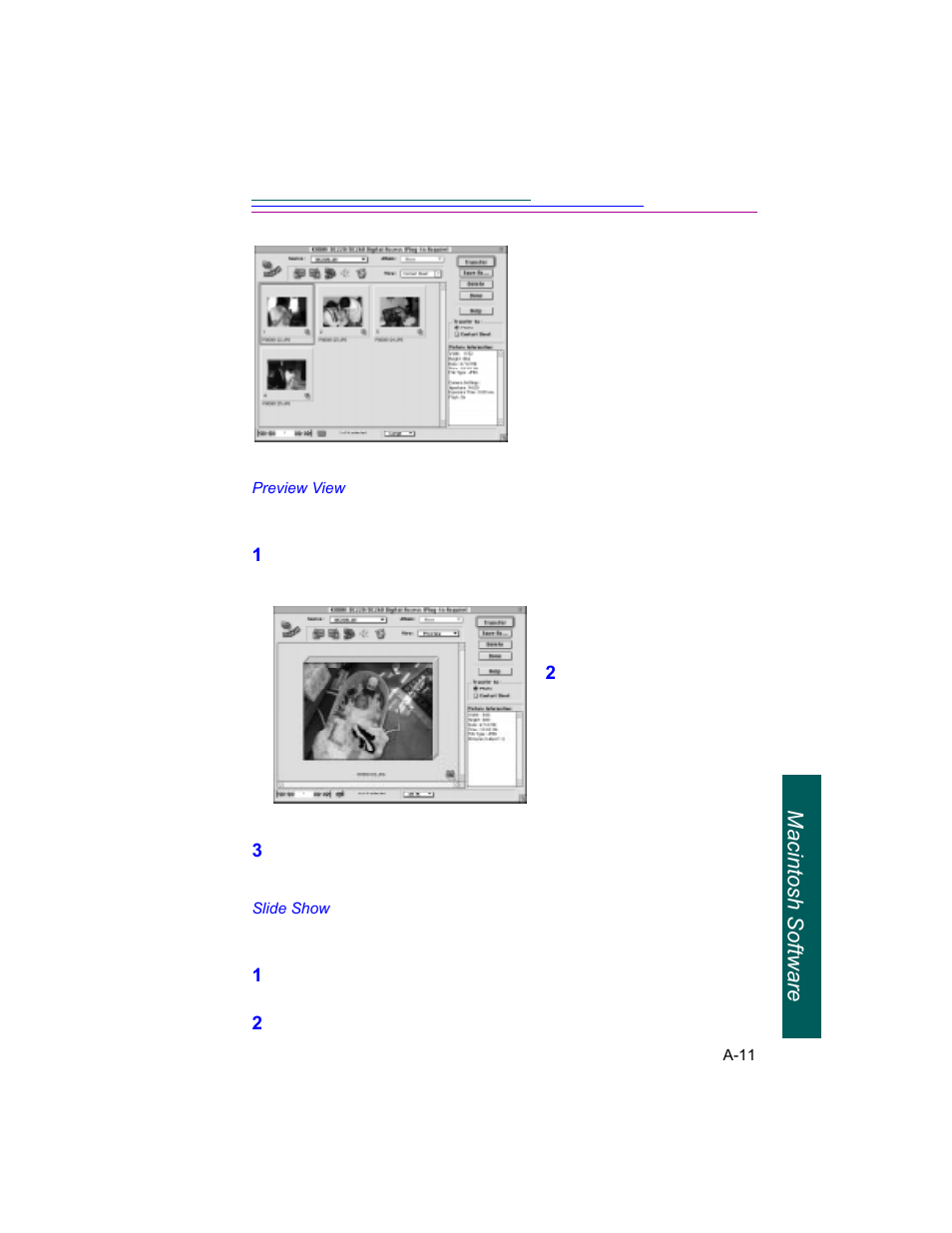 Macintosh software | Kodak DC260 User Manual | Page 114 / 140