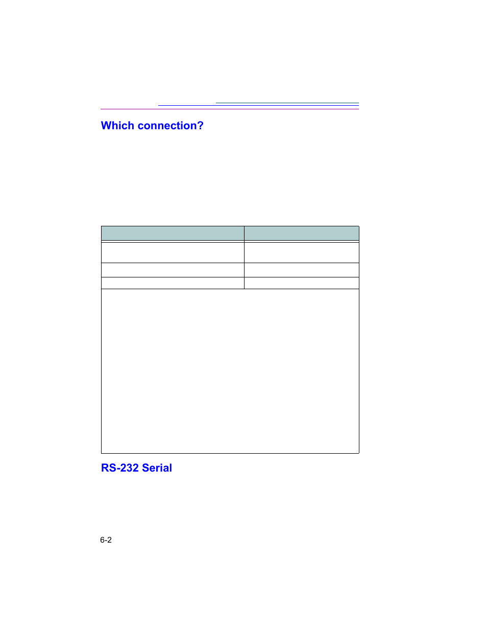 Which connection, Rs-232 serial | Kodak DC260 User Manual | Page 69 / 140