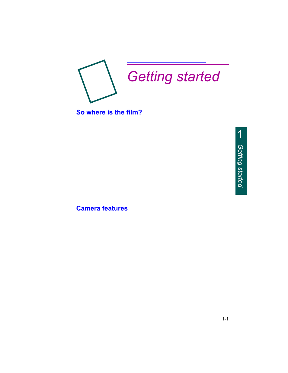 Getting started | Kodak DC260 User Manual | Page 8 / 140