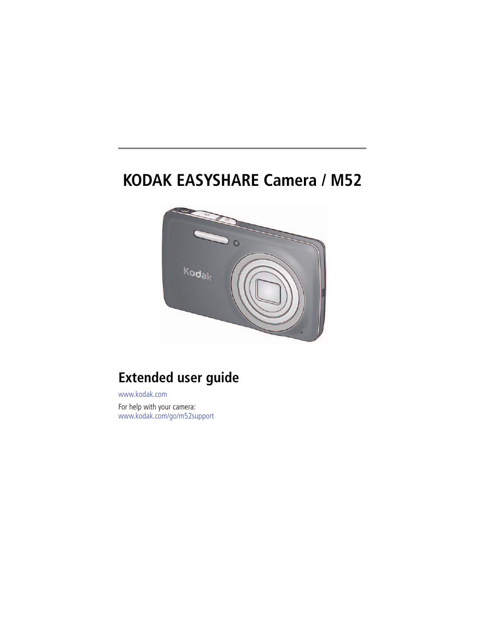 Kodak M52 User Manual | 70 pages