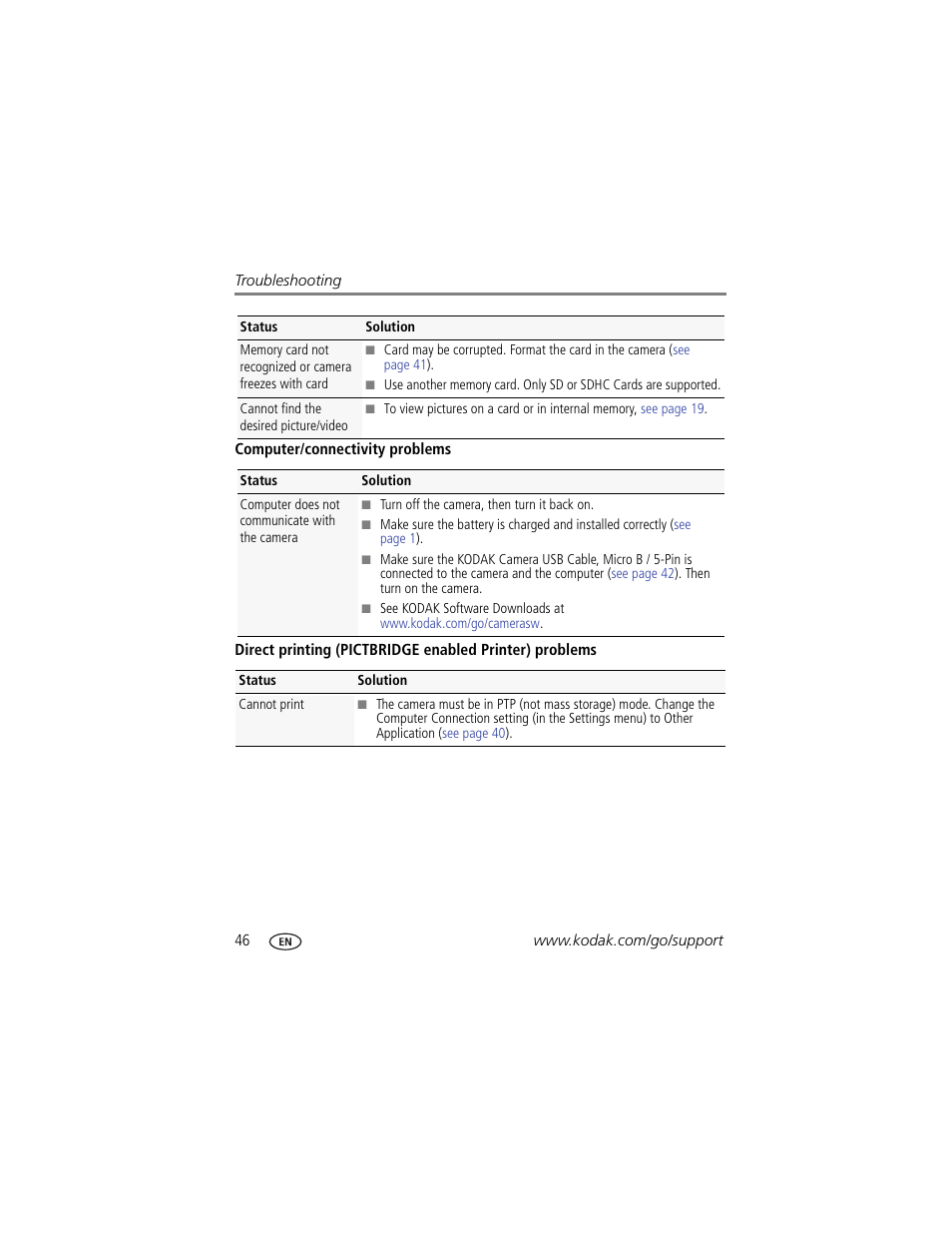Kodak M52 User Manual | Page 52 / 70