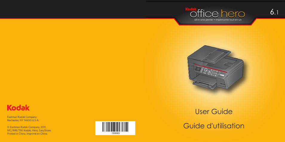 Kodak OFFICE HERO 6.1 User Manual | 40 pages