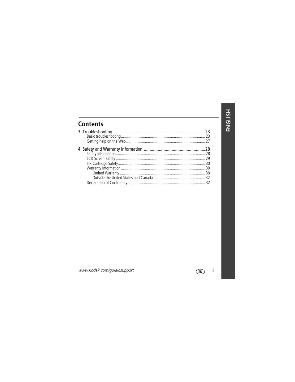 Kodak OFFICE HERO 6.1 User Manual | Page 5 / 40