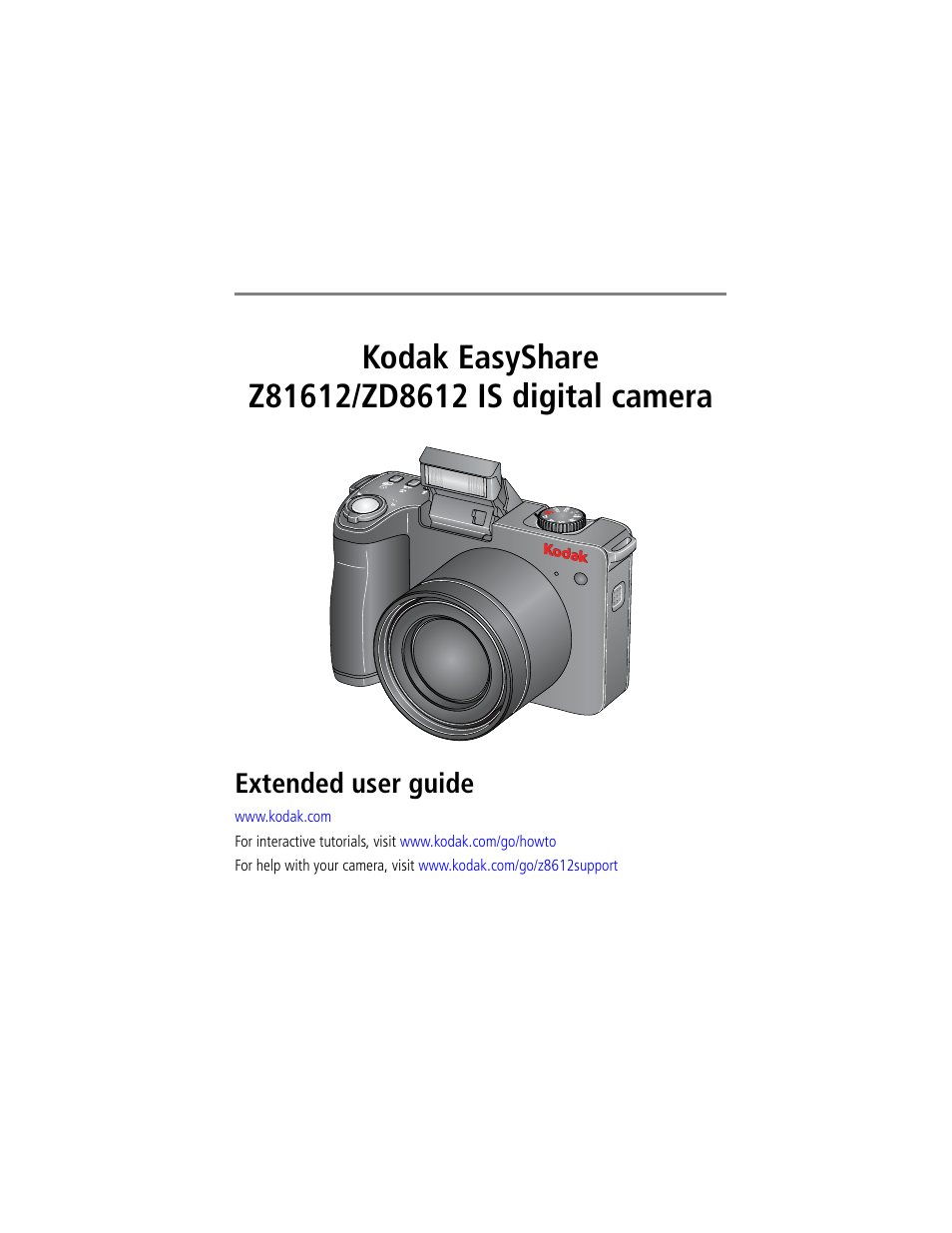 Kodak ZD8612 IS User Manual | 76 pages