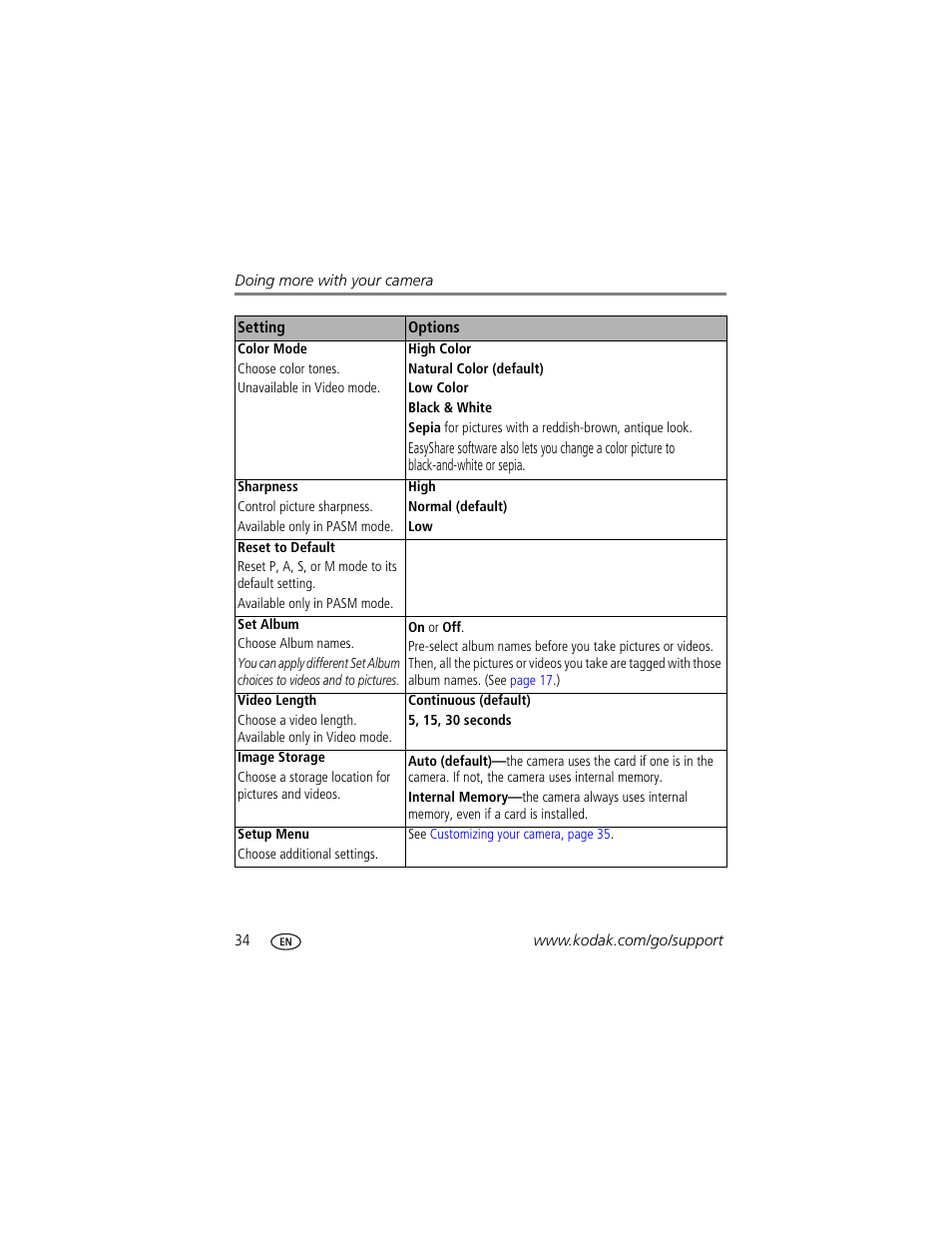 Kodak Z710 User Manual | Page 40 / 74