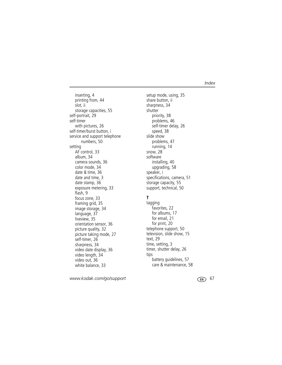 Kodak Z710 User Manual | Page 73 / 74