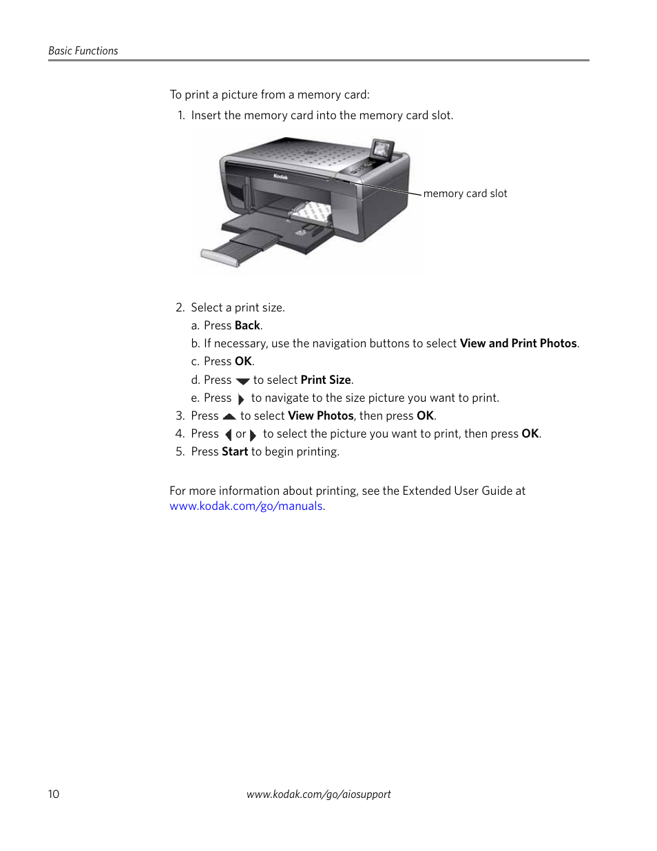 Kodak ESP 5250 User Manual | Page 10 / 18