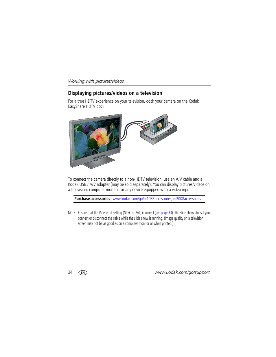 Kodak M1033 User Manual | Page 30 / 72