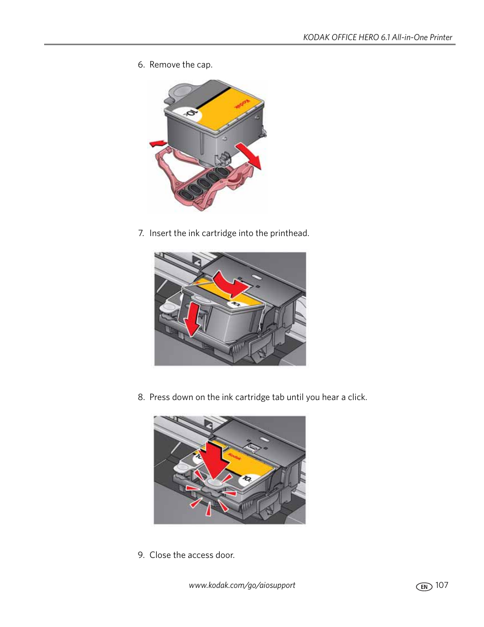 Kodak OFFICE HERO 6.1 User Manual | Page 113 / 144