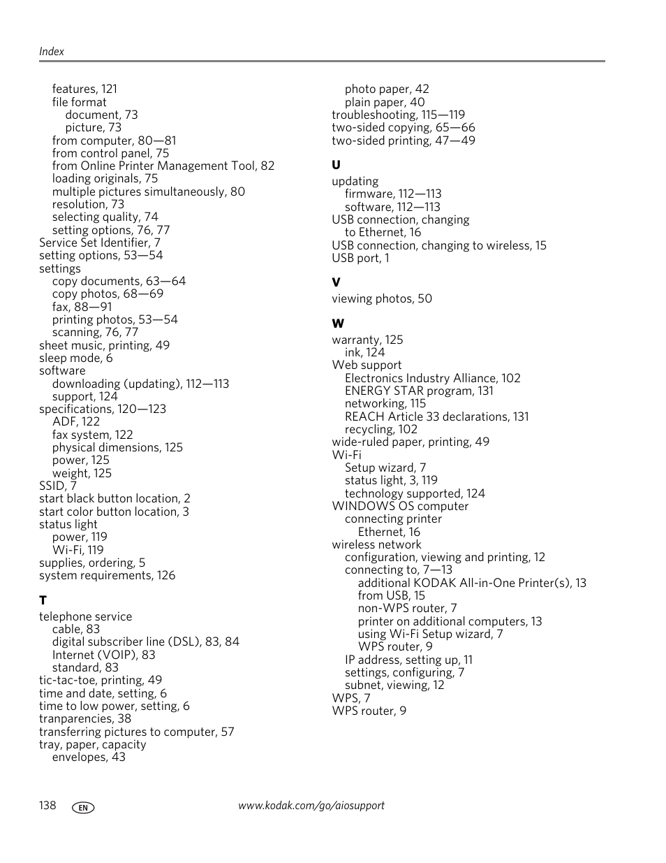 Kodak OFFICE HERO 6.1 User Manual | Page 144 / 144