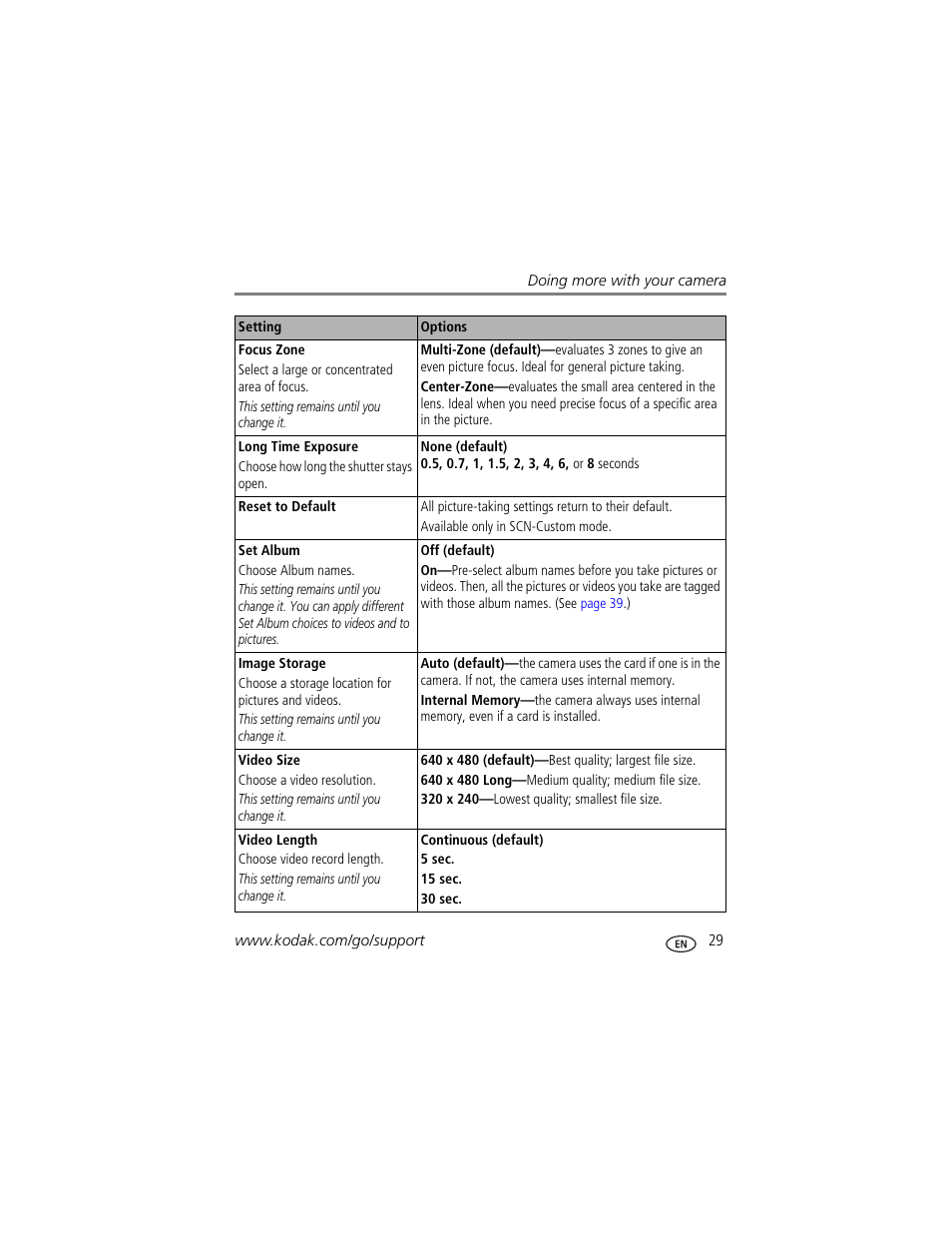 Kodak V570 User Manual | Page 35 / 75