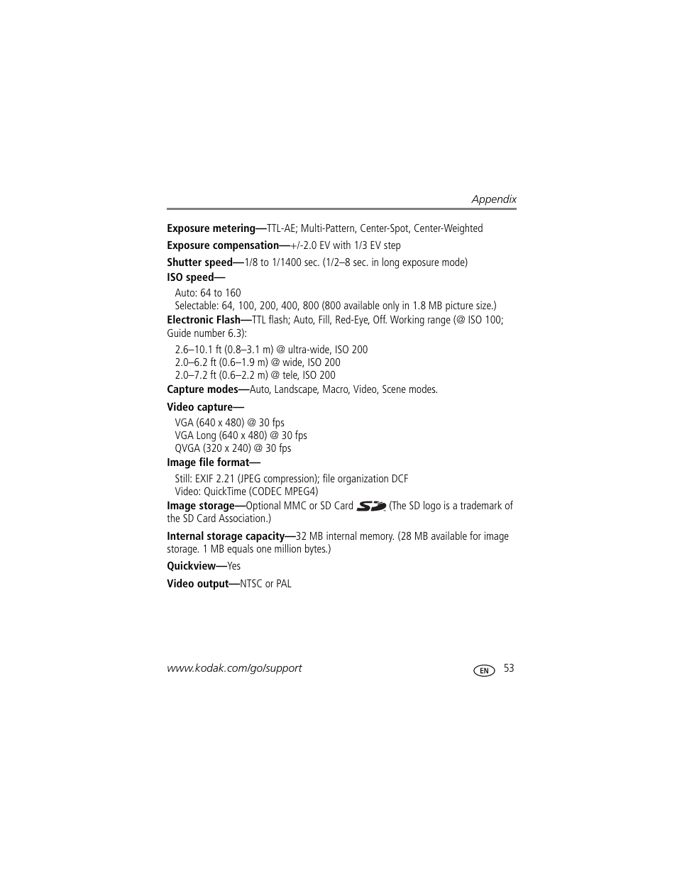 Kodak V570 User Manual | Page 59 / 75
