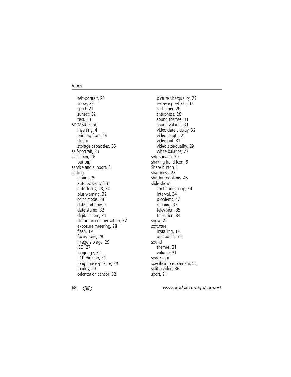 Kodak V570 User Manual | Page 74 / 75