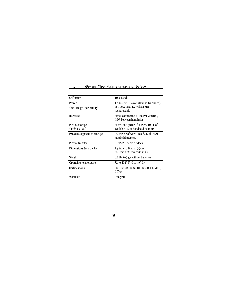 Kodak PALM m100 User Manual | Page 21 / 31