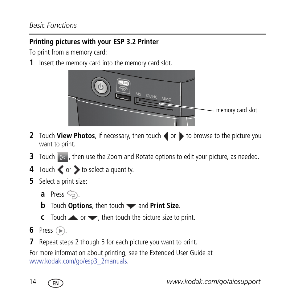 Kodak ESP 3.2 User Manual | Page 18 / 31