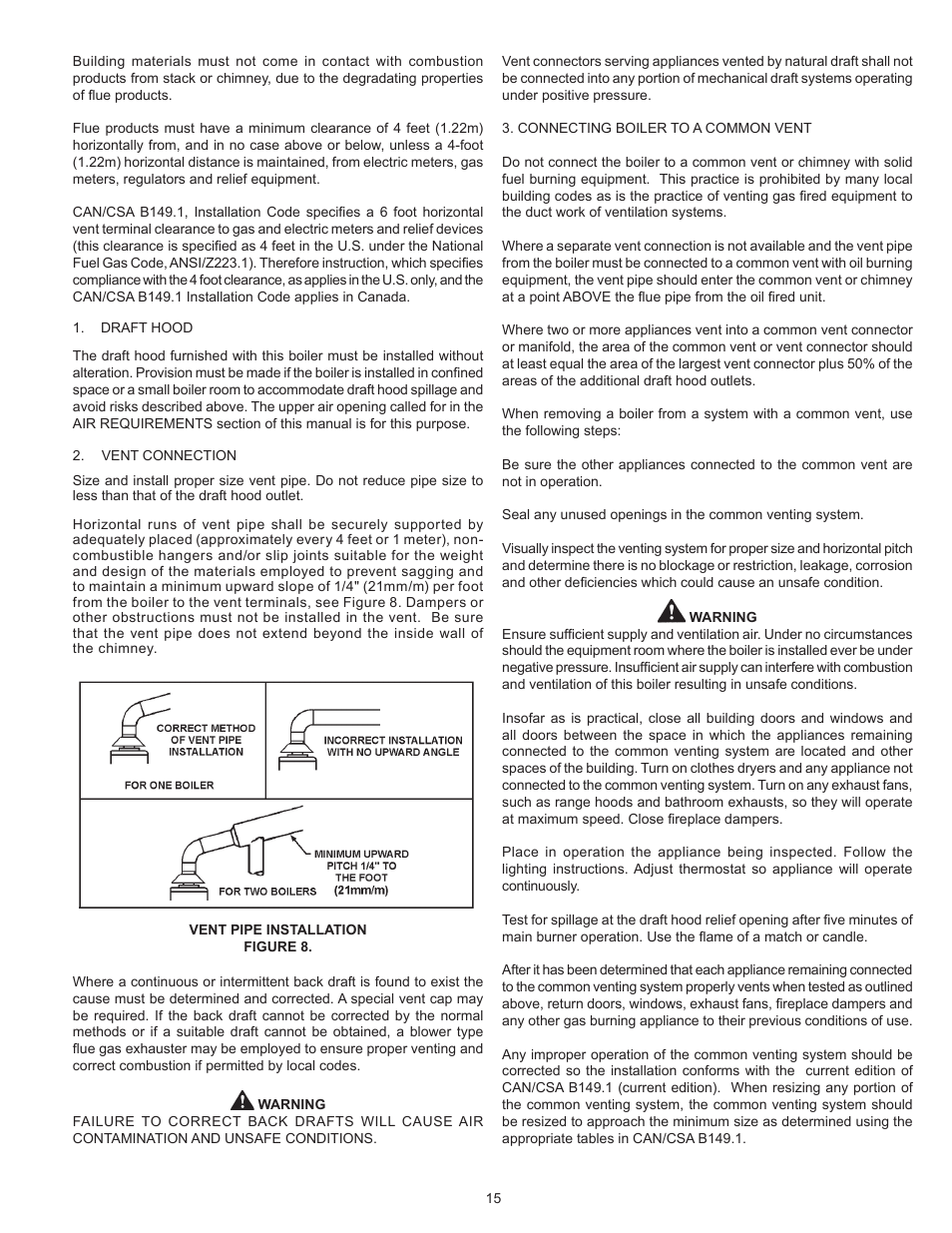 A.O. Smith HW 610 User Manual | Page 15 / 56