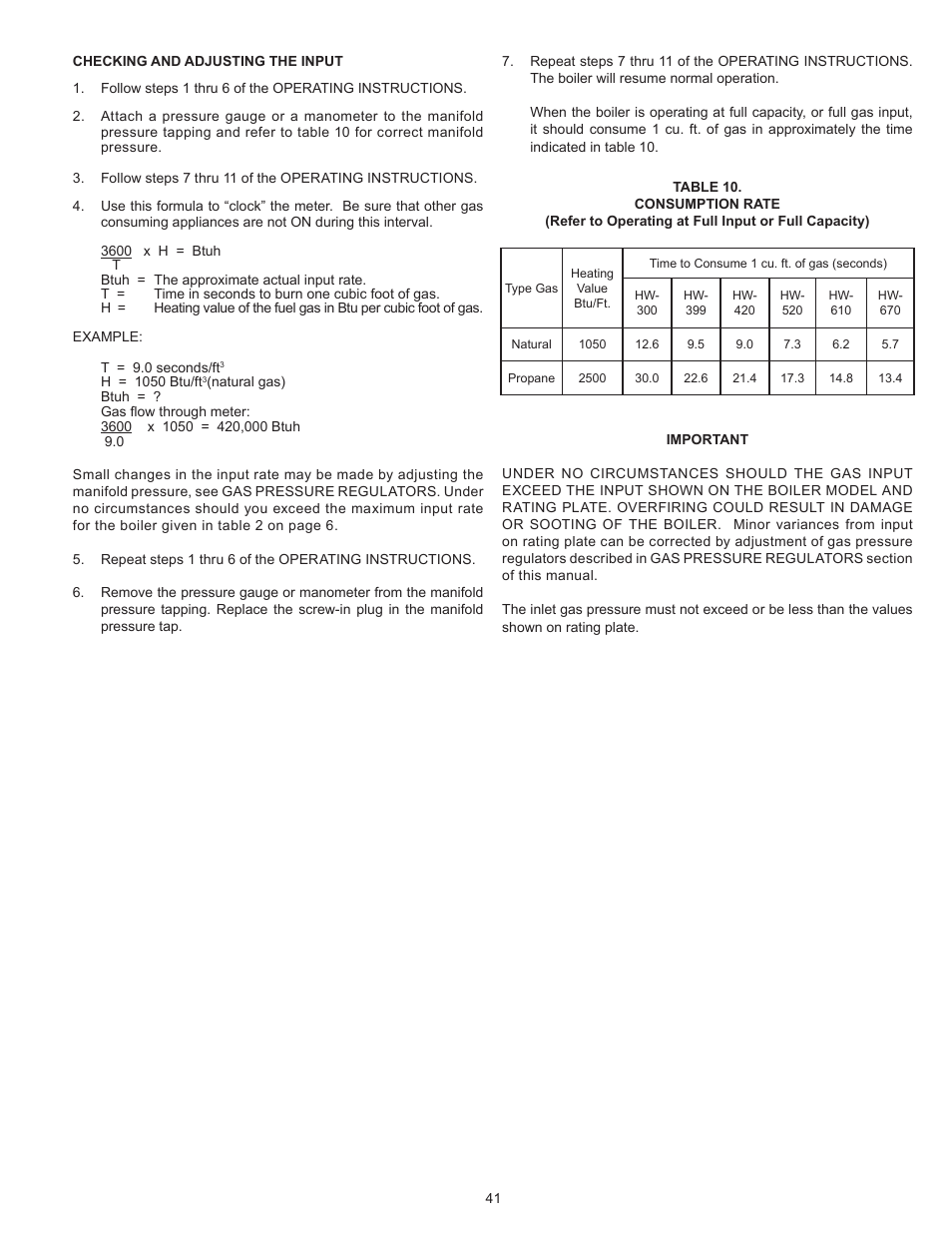 A.O. Smith HW 610 User Manual | Page 41 / 56