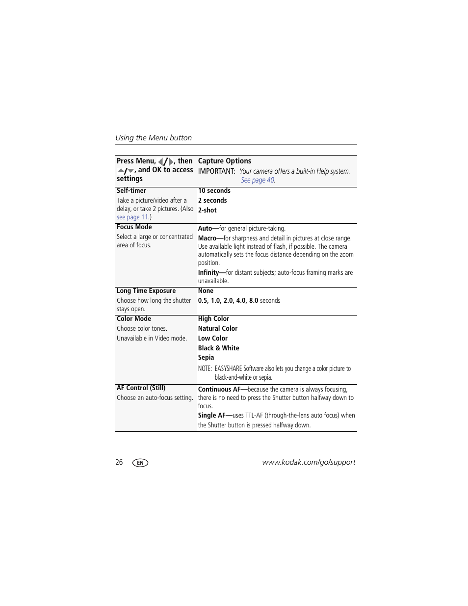 Kodak M381 User Manual | Page 32 / 66