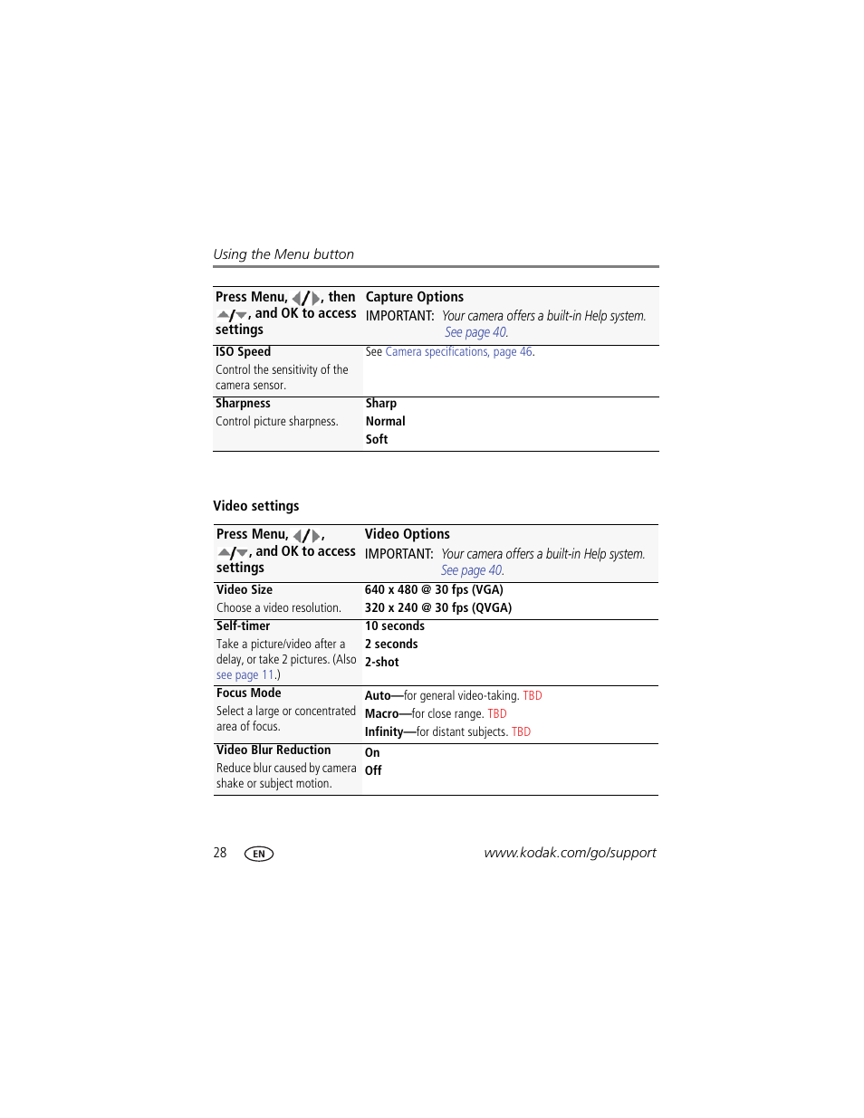 Kodak M381 User Manual | Page 34 / 66