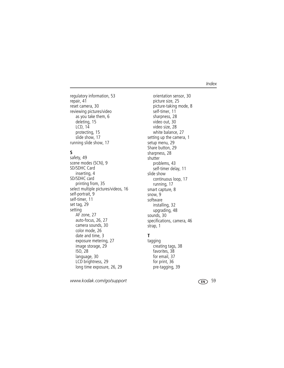 Kodak M381 User Manual | Page 65 / 66