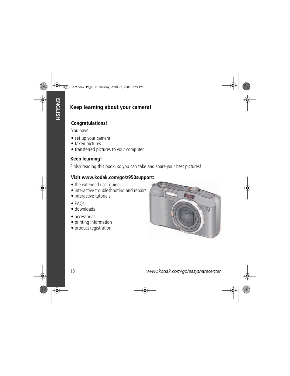 Kodak Z950 User Manual | Page 10 / 26