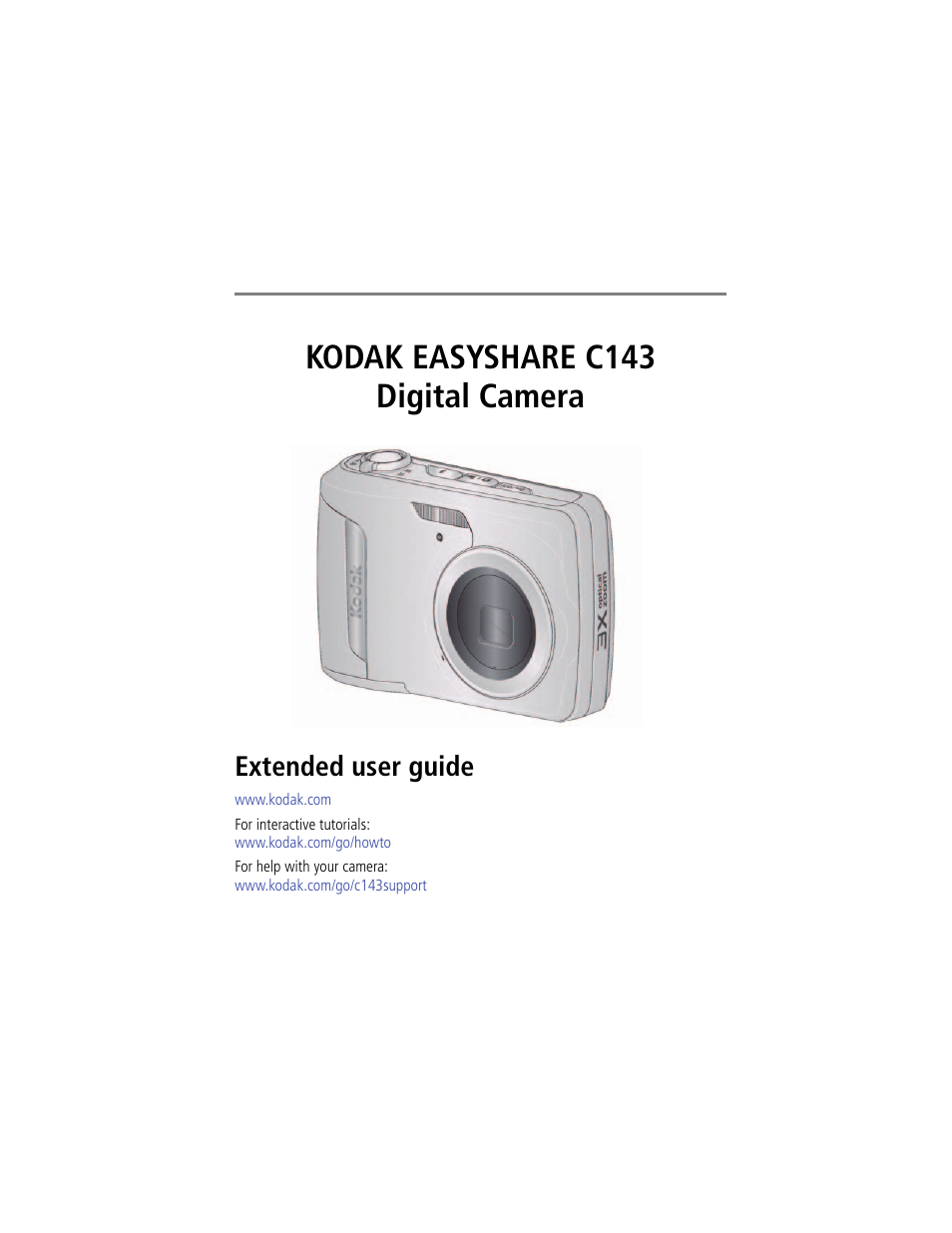 Kodak C143 User Manual | 65 pages