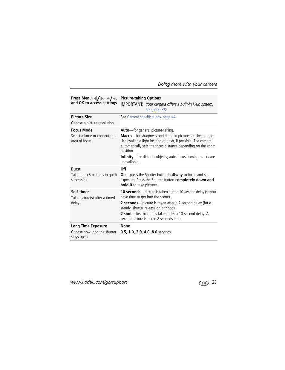 Kodak CD82 User Manual | Page 31 / 64