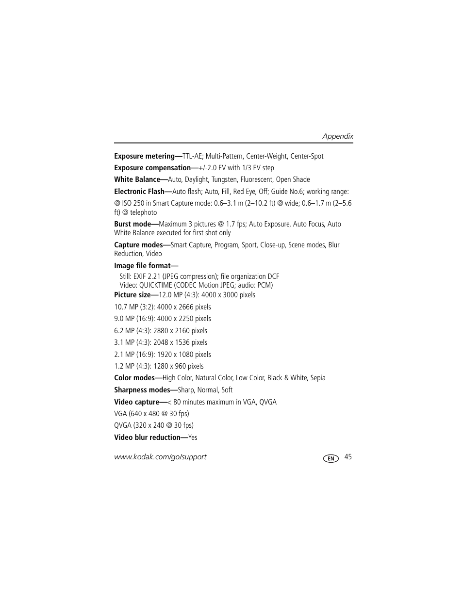 Kodak CD82 User Manual | Page 51 / 64
